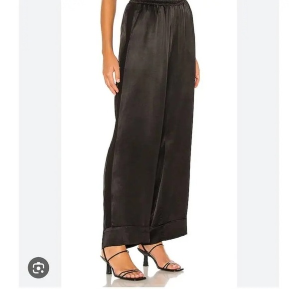 Nation LTD Pants - Nation LTD Fairfax Straight Leg Silky Pants